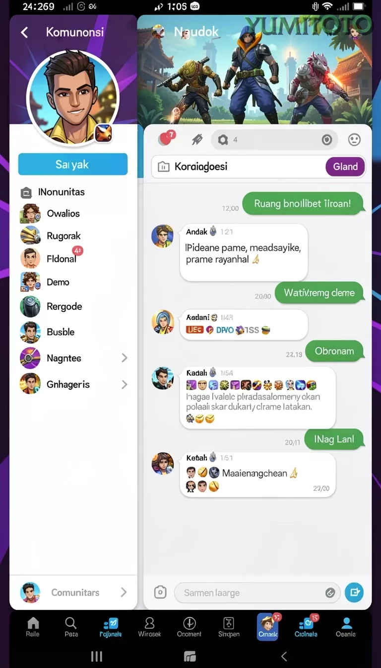 yumitoto Tangkapan Layar Resmi APK